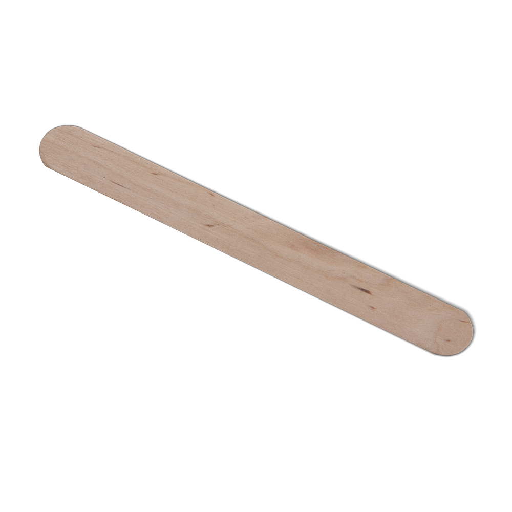 Disposable wooden mouth spatula, colour natural, 150 x 17 x 1,6 mm, Med-Comfort