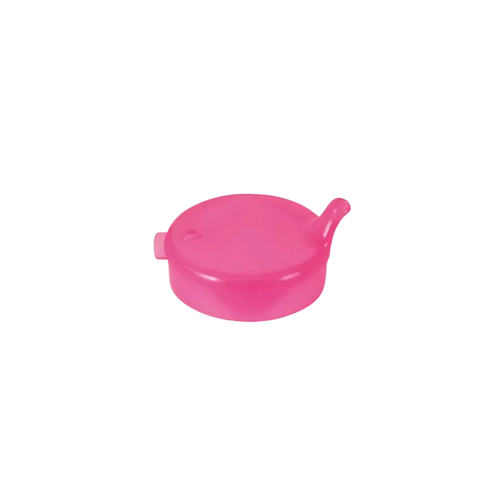 PP Beak cup top, red, 4x4 mm for 250 ml: buy polypropylene top for sippy cup as patient supplies.