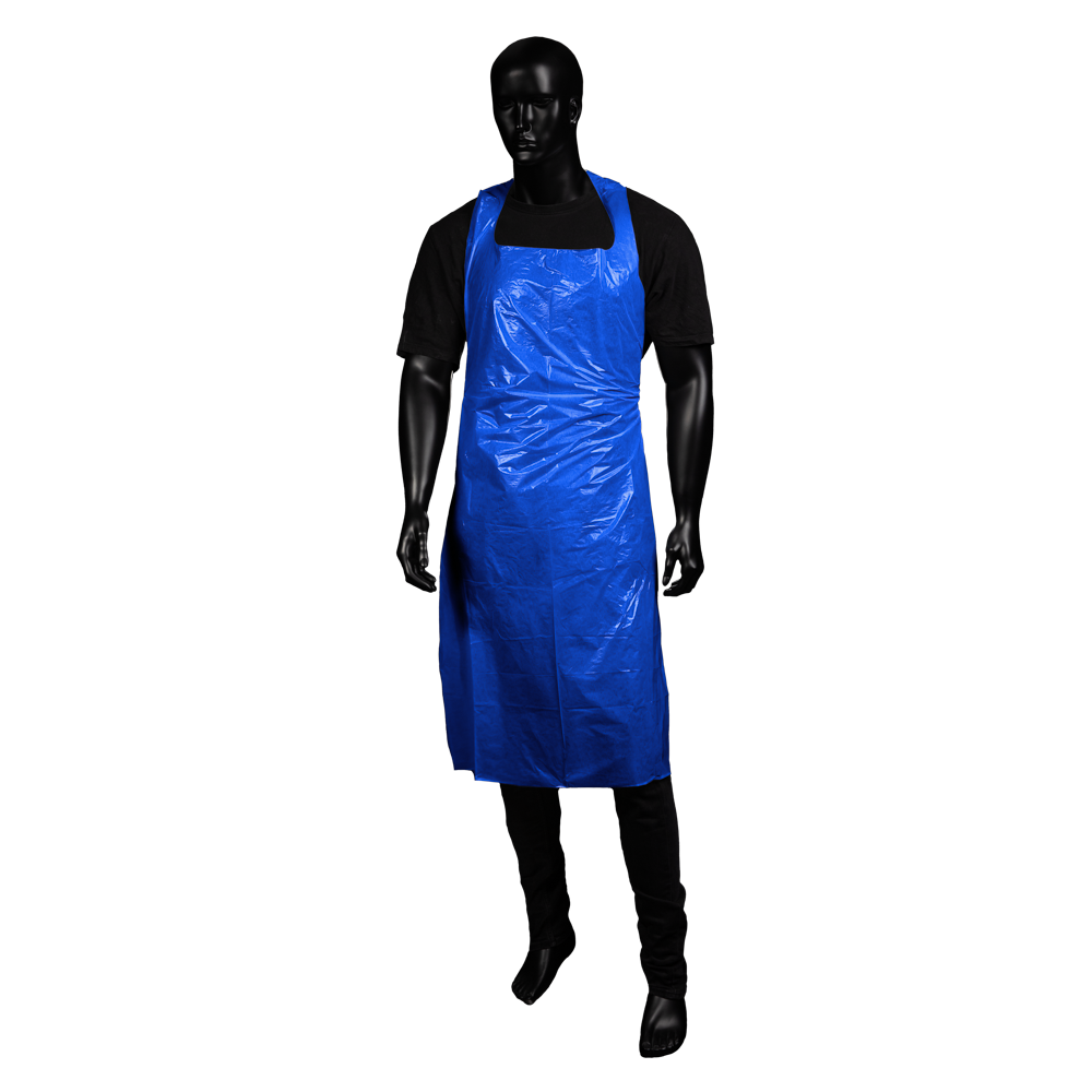 Disposable aprons blocked, white, 160 x 80 cm, polyethylene, Med-Comfort
