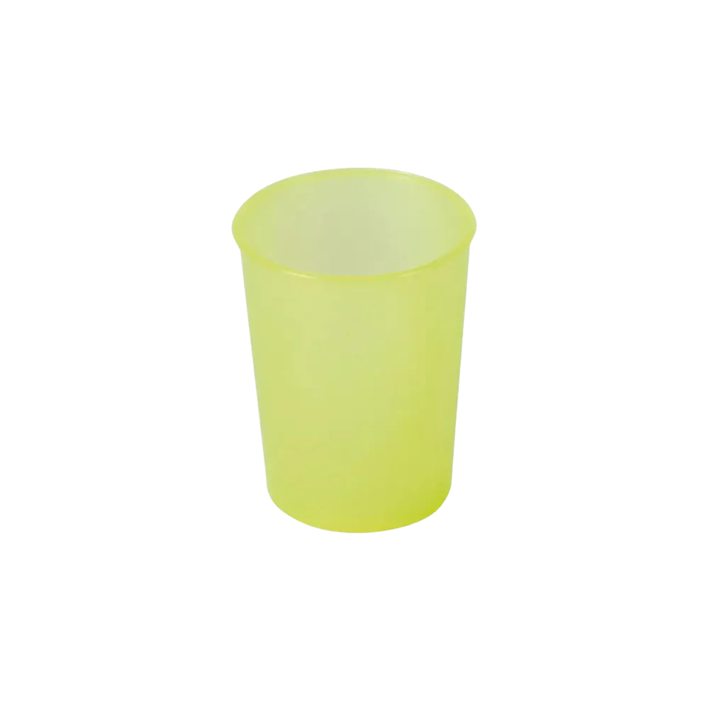 PP Beak cup bottom part, yellow, 250 ml: buy polypropylene bottom part for beak cup as patient supplies.