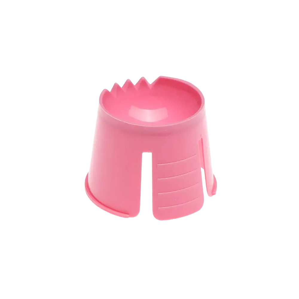 PP Disposable dappen container, colour pink, polypropylene: buy dappen container for clean portioning and mixing of dental materials for dental treatments.