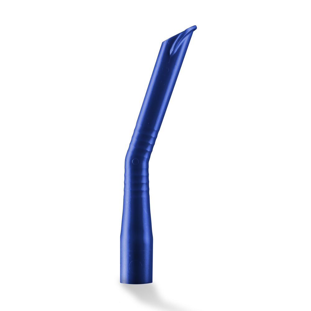 Dental suction cannulas for adults, size 124 x 16 mm, colour blue, Med-Comfort: buy suction cannulas for dental treatments.