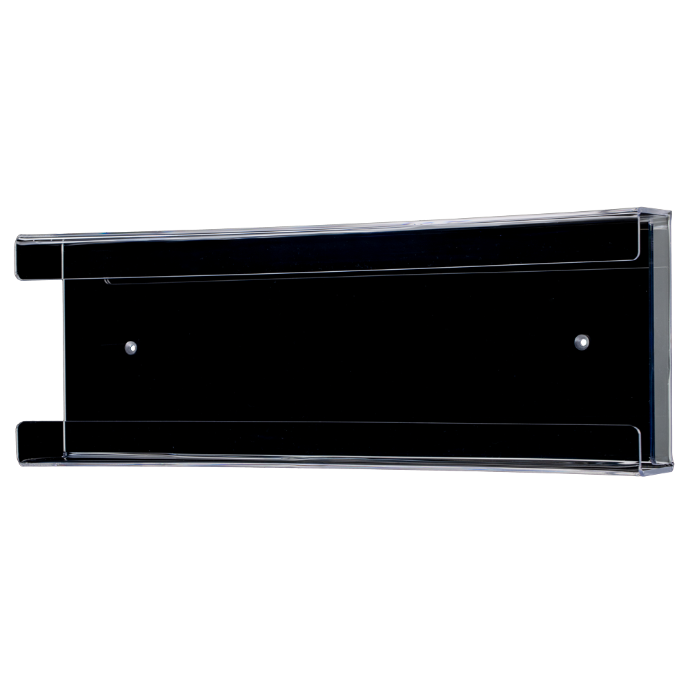 Disposable glove dispenser, glove dispenser holder, 401 x 136 x 51 mm, transparent, acrylic