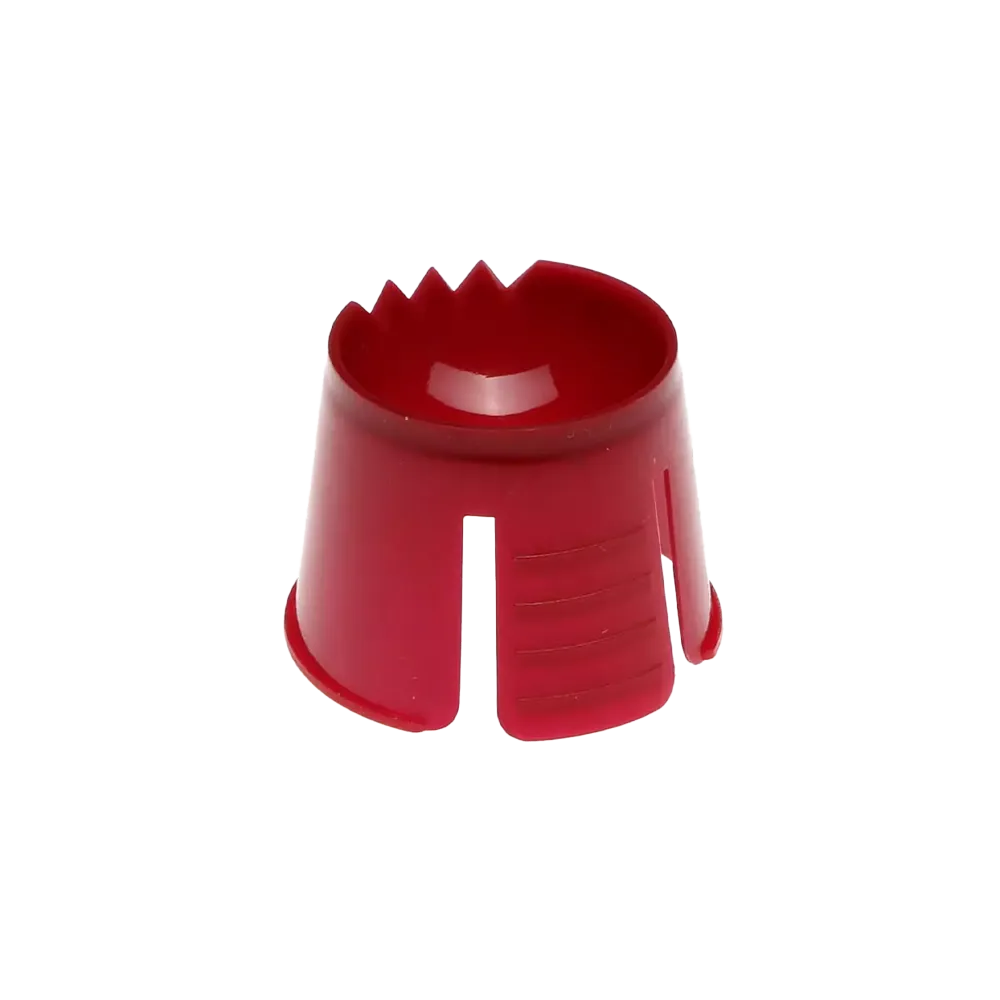 PP Disposable dappen container, colour wine red, polypropylene: buy dappen container for clean portioning and mixing of dental materials for dental treatments.