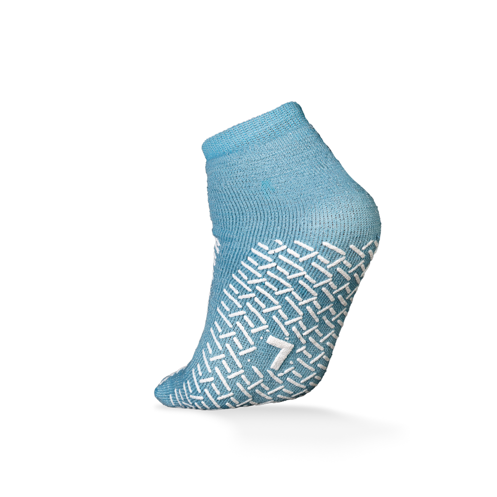 ECO-PLUS Anti-slip socks, size L, blue: buy comfortable ECO-PLUS Anti-slip disposable socks for wards and patients.