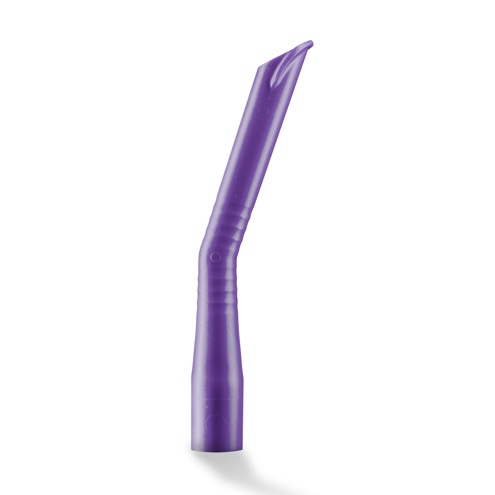 Dental suction cannulas for adults, size 124 x 16 mm, colour purple, Med-Comfort: buy suction cannulas for dental treatments.
