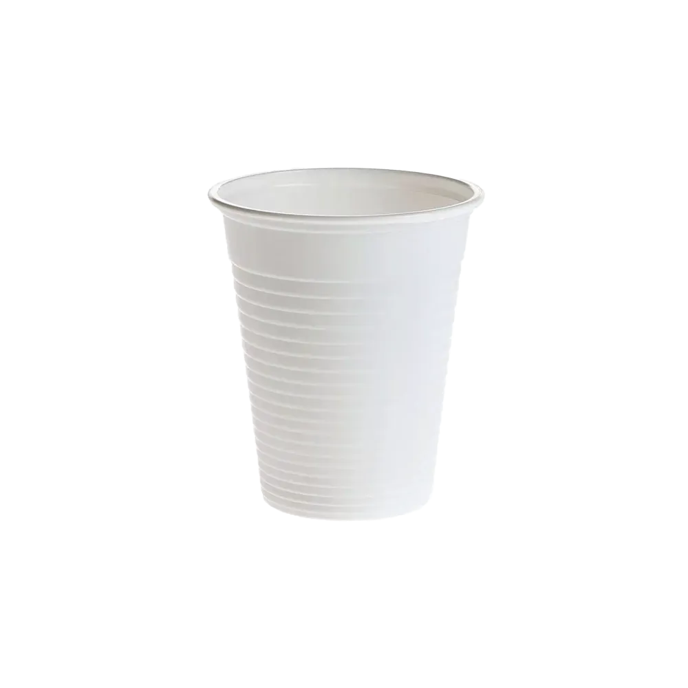 PE Mouth rinsing cup, 180 ml, colour white, polyethylene: buy sturdy, non-slip PE Mouth rinsing cup with rounded rim for dental treatments.