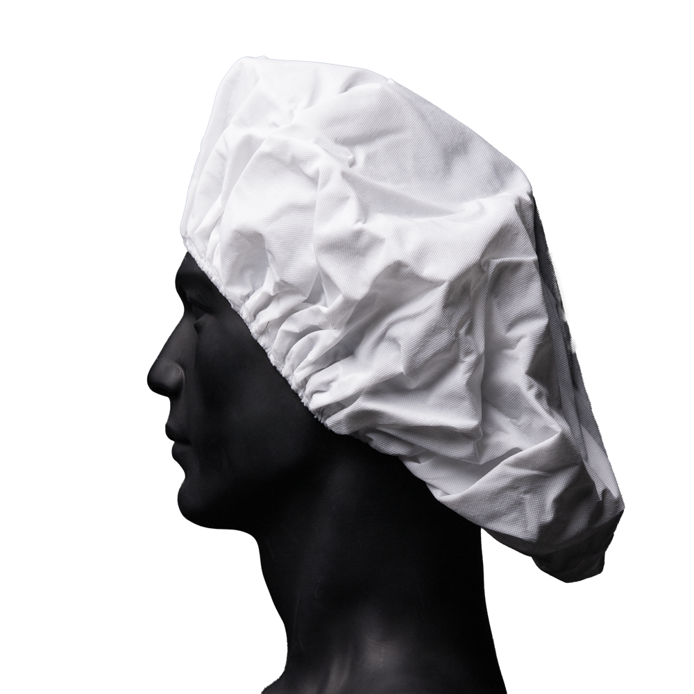 Shampoo cap, white, Med-Comfort: buy gently cleansing shampoo with caring conditioner pleasant fragrance for hygienic hair washes for use in hospitals, as well as in old people's and nursing homes.