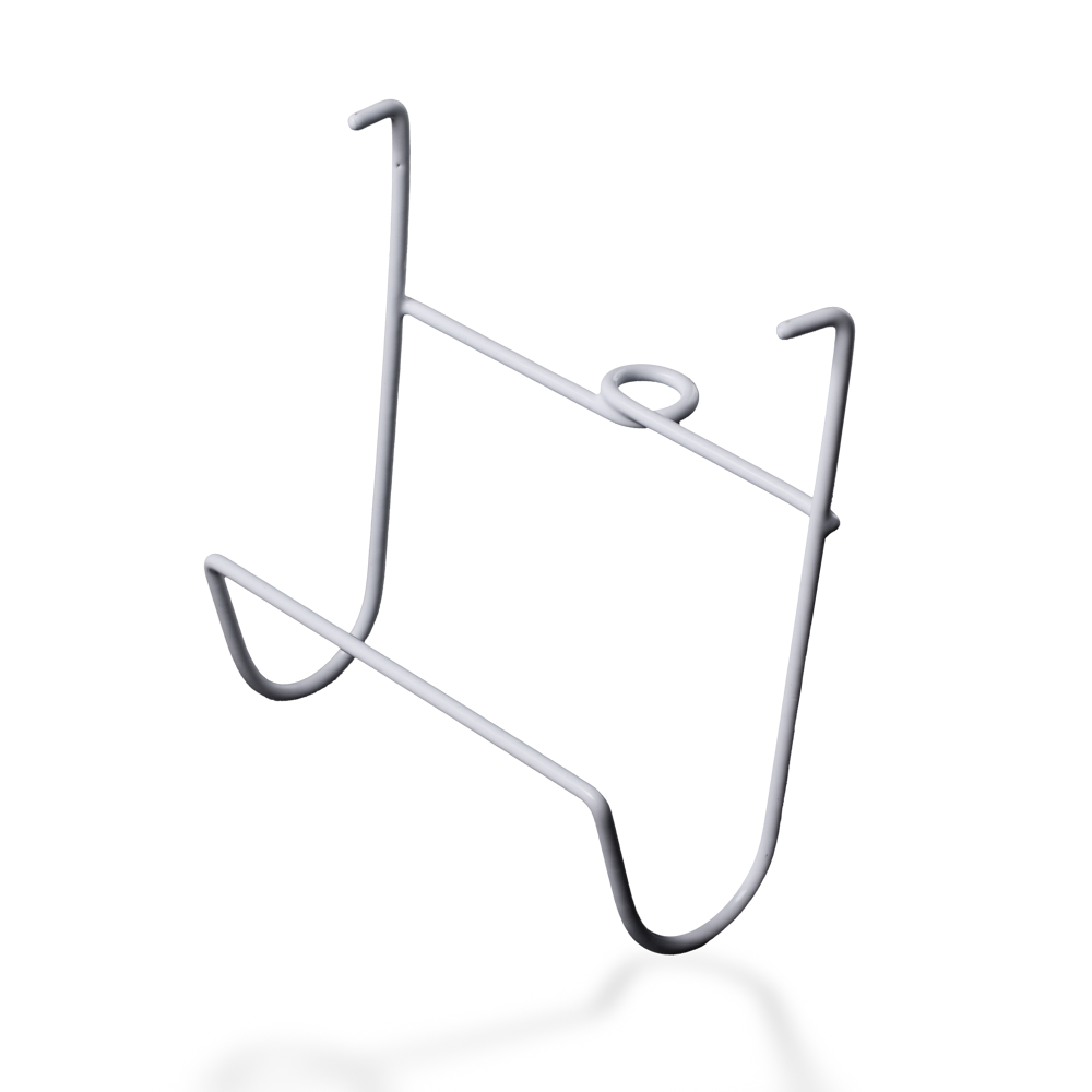 Urine bag holder, diameter 4.2 mm, white, Top-Comfort