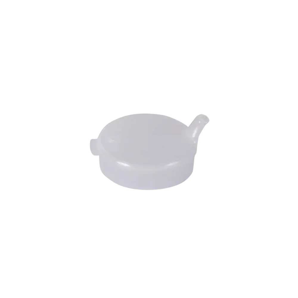 PP Beak cup top, transparent, 4x4 mm for 250 ml: buy polypropylene top for sippy cup as patient supplies.