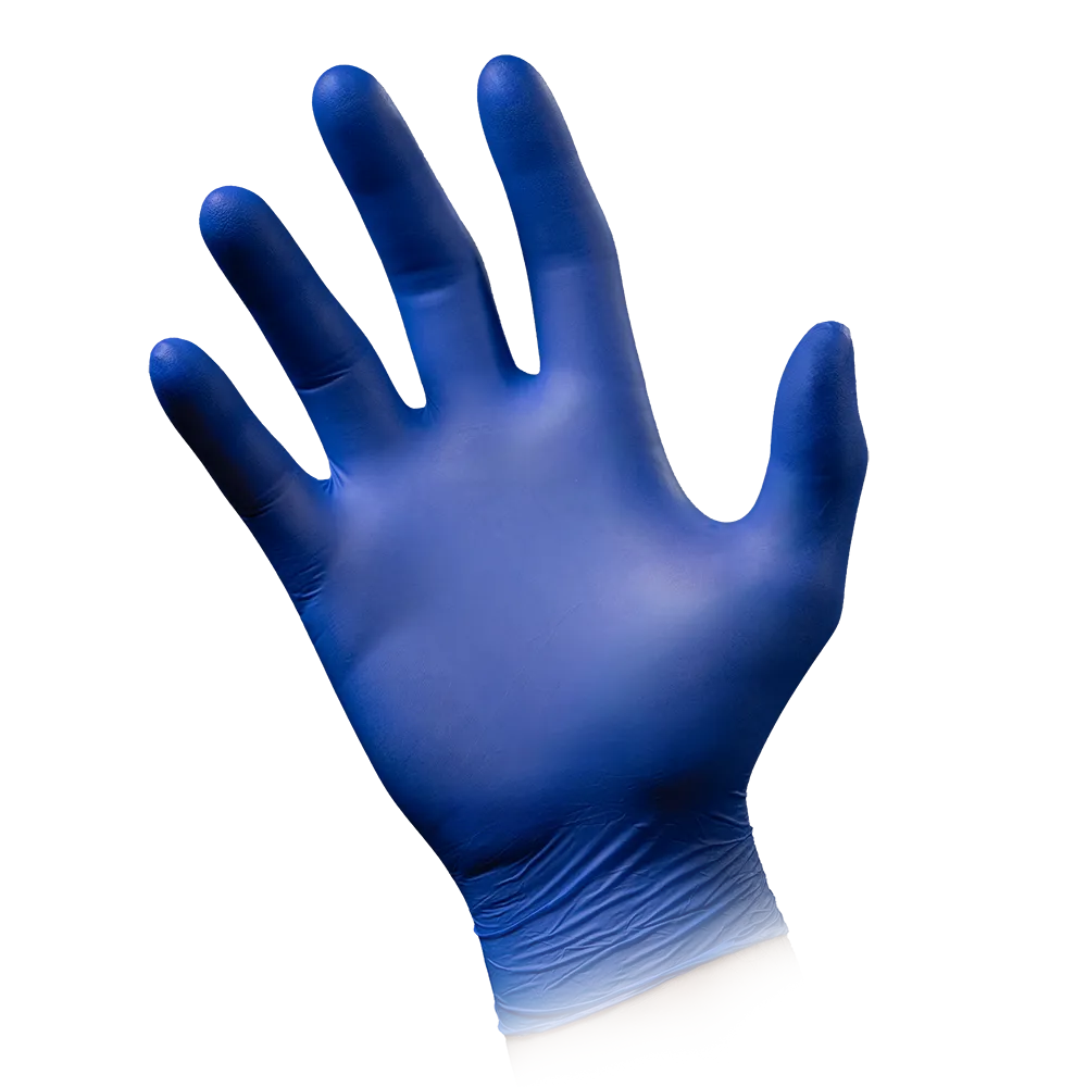 Nitrile gloves, cobalt blue, size XL, powderfree, Puracomfort Cobalt