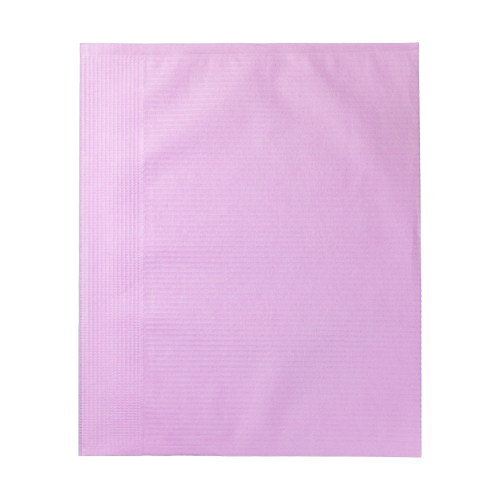Dental headrest protectors tissue paper, pink, 290 x 360 mm