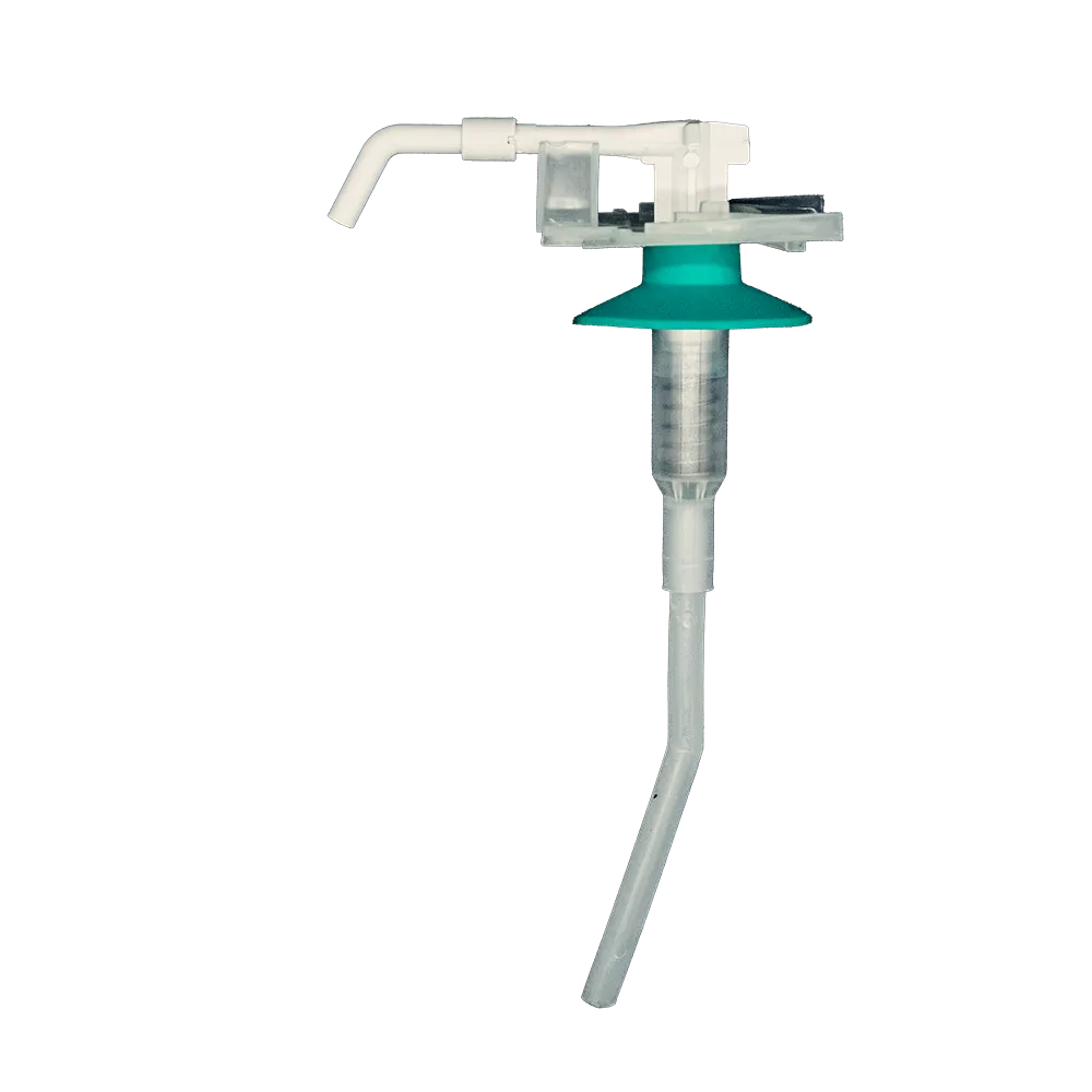 Pump for wall dispenser for 500 ml liquid soaps and disinfectants