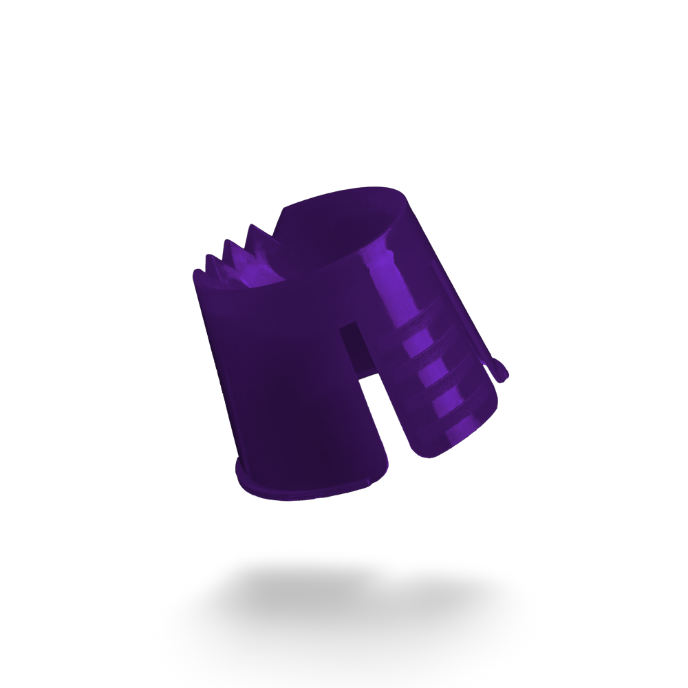 PP Disposable dappen container, colour violet, polypropylene: buy dappen container for clean portioning and mixing of dental materials for dental treatments.