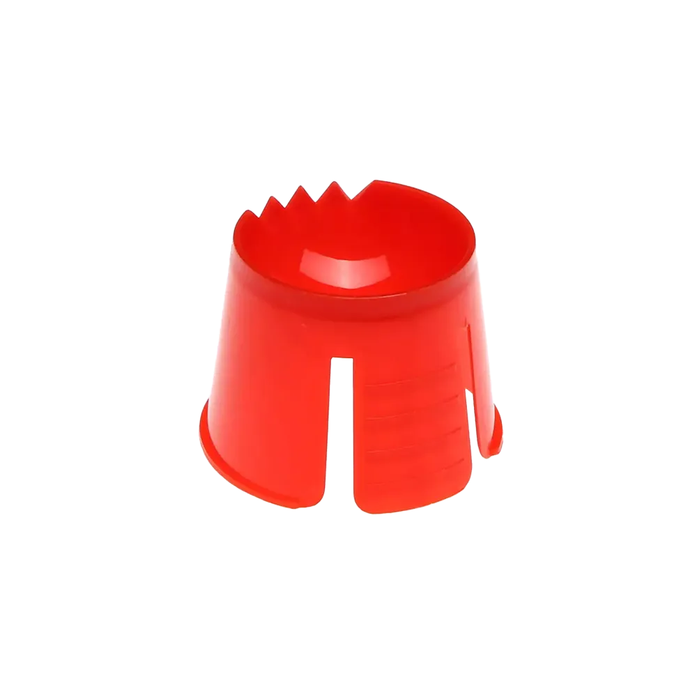 PP Disposable dappen container, colour red, polypropylene: buy dappen container for clean portioning and mixing of dental materials for dental treatments.
