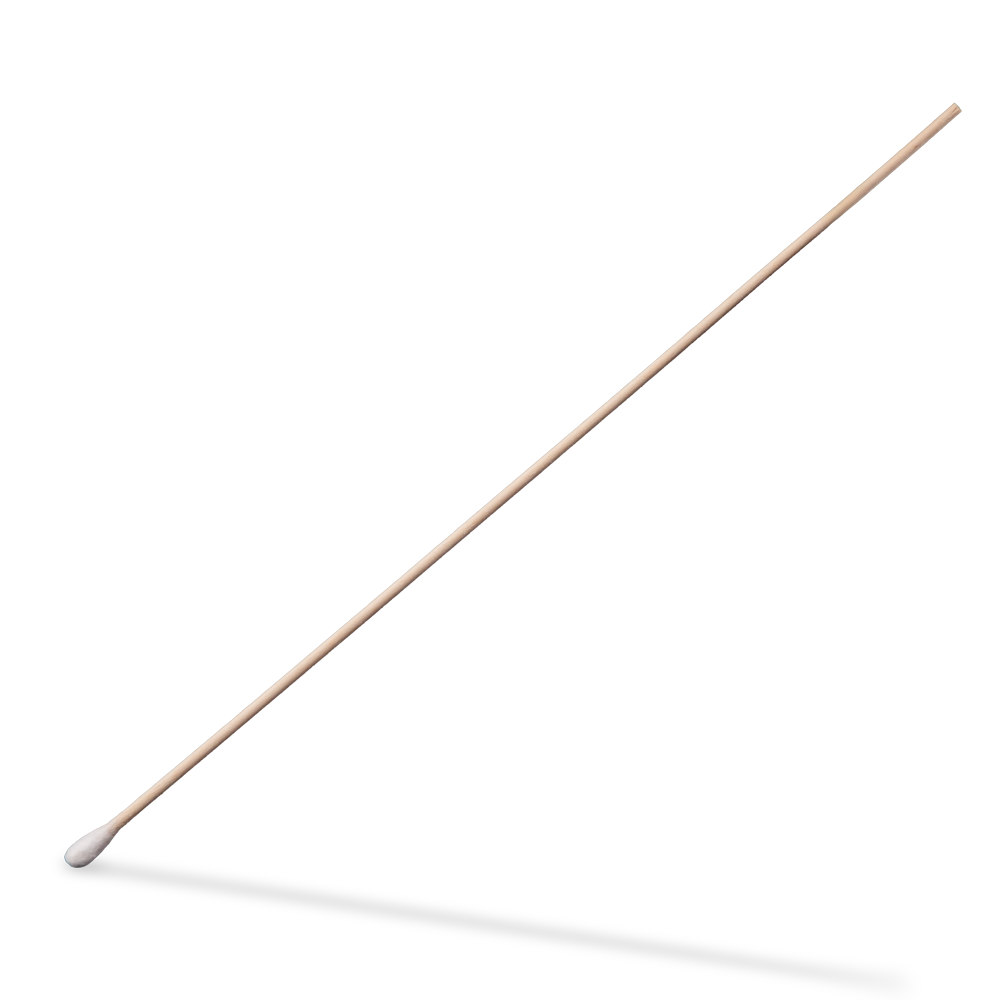 Disposable wooden stick cotton buds, 230 mm, natural wood, cotton, Top-Comfort