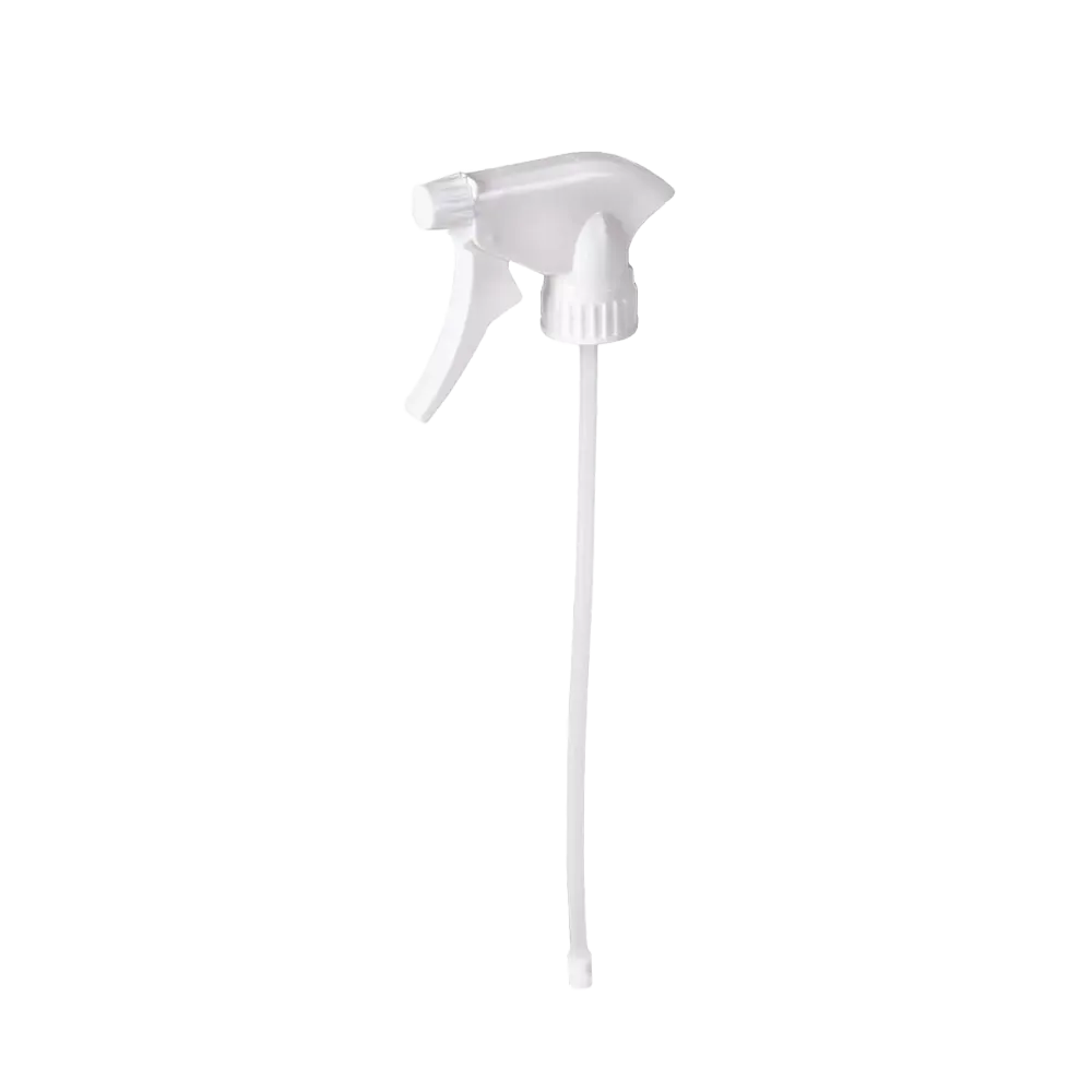 Plastic spray head, white