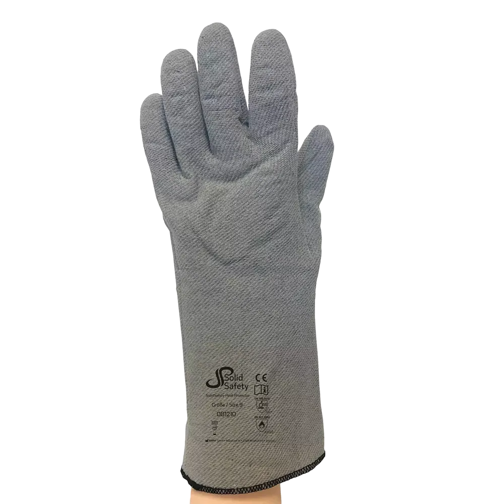 Heat protection glove, size 9, grey, SolidSafety Heat protectors