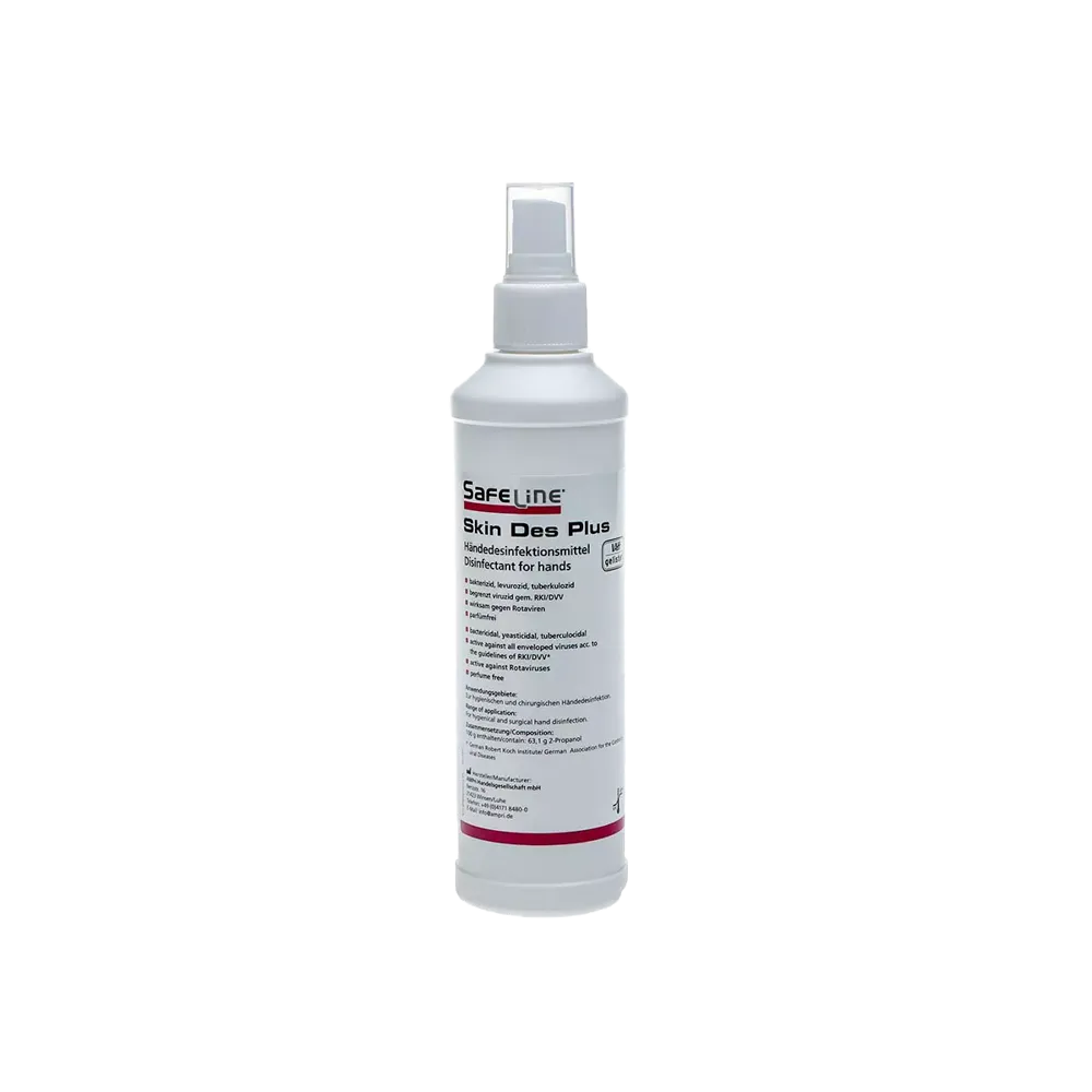 Hand disinfectant spray, 250 ml, Safeline Skin Des Plus