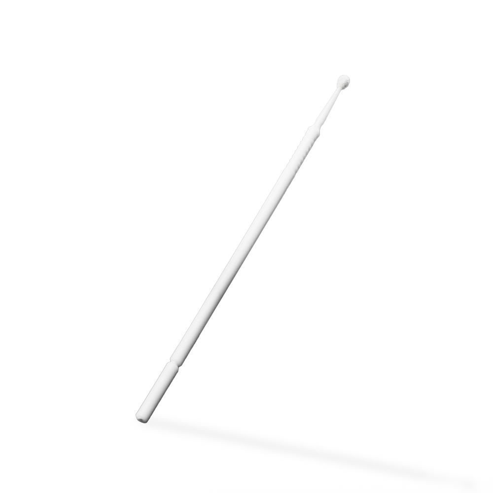 Disposable micro-applicators, 10cm, white, superfine, plastic, nylon, Med-Comfort: buy acid-proof, lint-free and flexible micro-applicators for applying pastes, liquids for dental use.