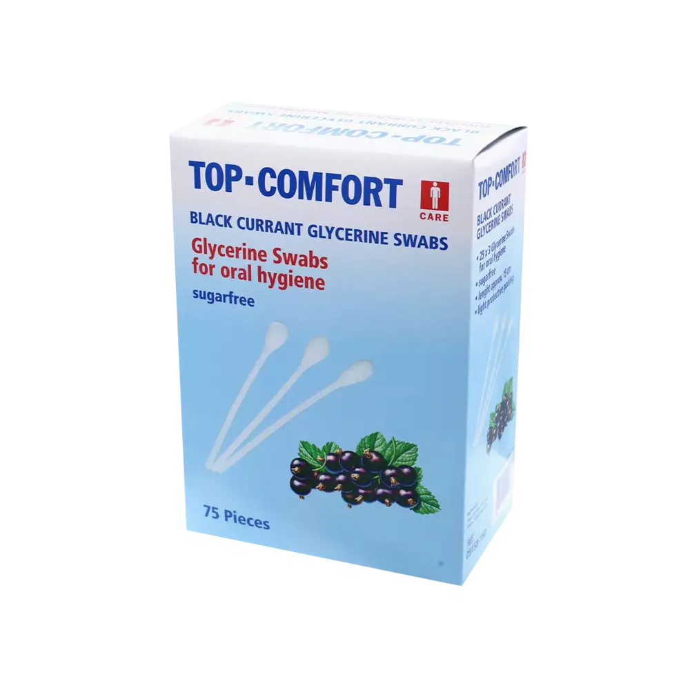 PP Blackcurrant sticks, 150 mm, blackcurrant flavour, Top-Comfort