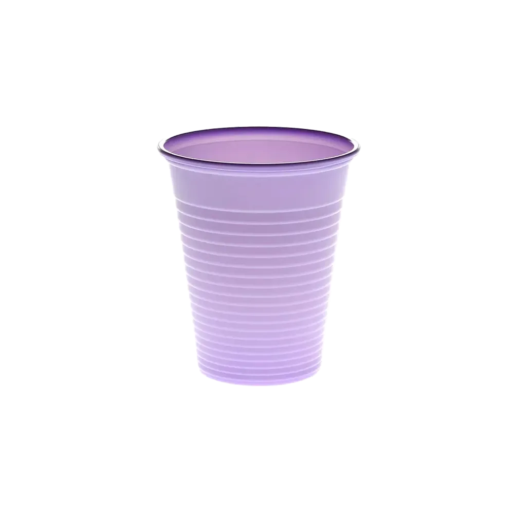 PE Mouth rinsing cup, 180 ml, colour purple, polyethylene: buy sturdy, non-slip PE Mouth rinsing cup with rounded rim for dental treatments.