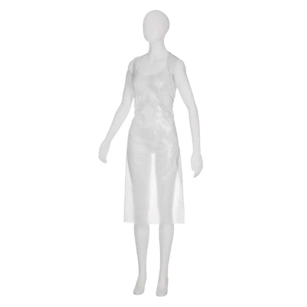 Disposable aprons, white, 75 x 140 cm