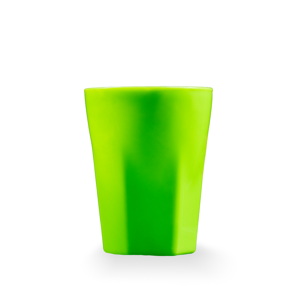 PP reusable cup, 150 ml, color: lime, polypropylene: Buy sustainable PP reusable cups.