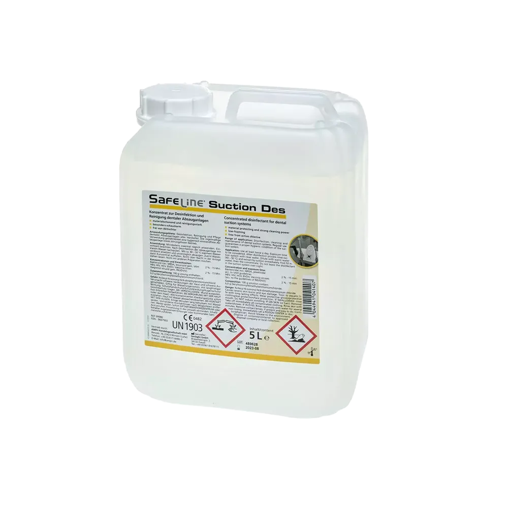 Suction system disinfectant, 5 l, Safeline Suction Des