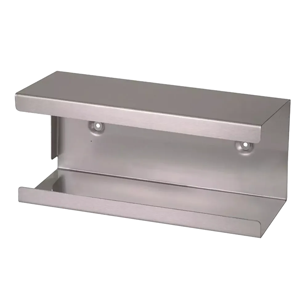Disposable aprons dispenser, stainless steel, 283 x 126 x 108 mm: buy Dispenser for hygienic and easy single withdrawal for apron 05021-Box.