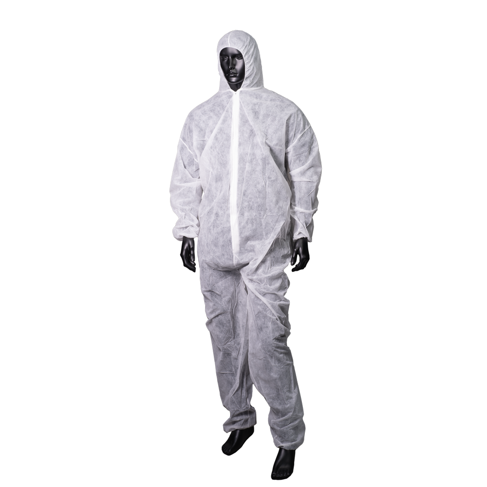 Polypropylene overall, white, size XXXL, Med-Comfort