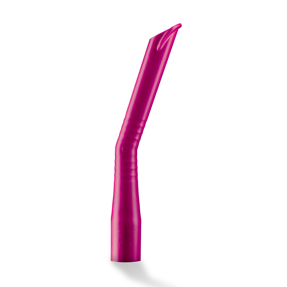 Dental suction cannulas for adults, size 124 x 16 mm, colour pink, Med-Comfort: buy suction cannulas for dental treatments.