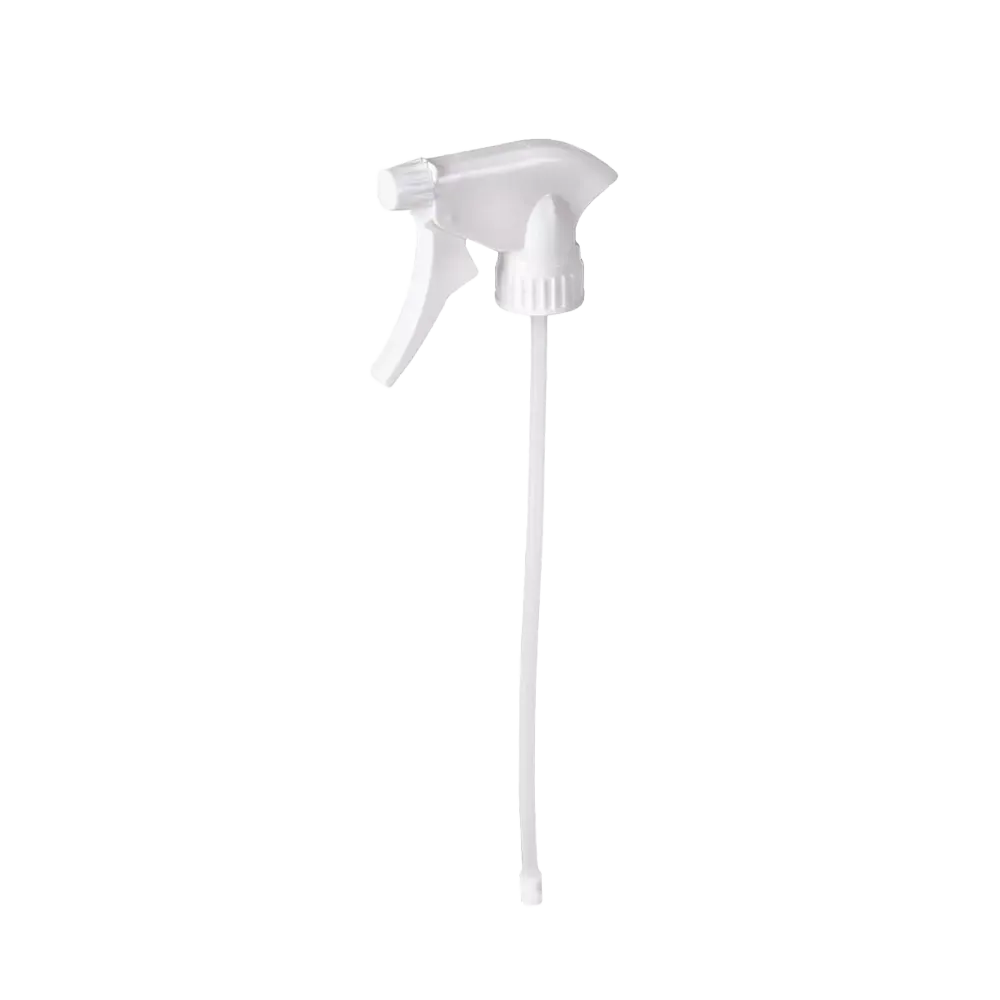 Plastic spray head, white