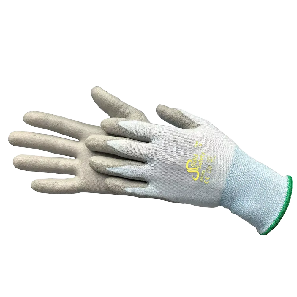 Cut resistant glove, size 11, grey, SolidSafety Cut light