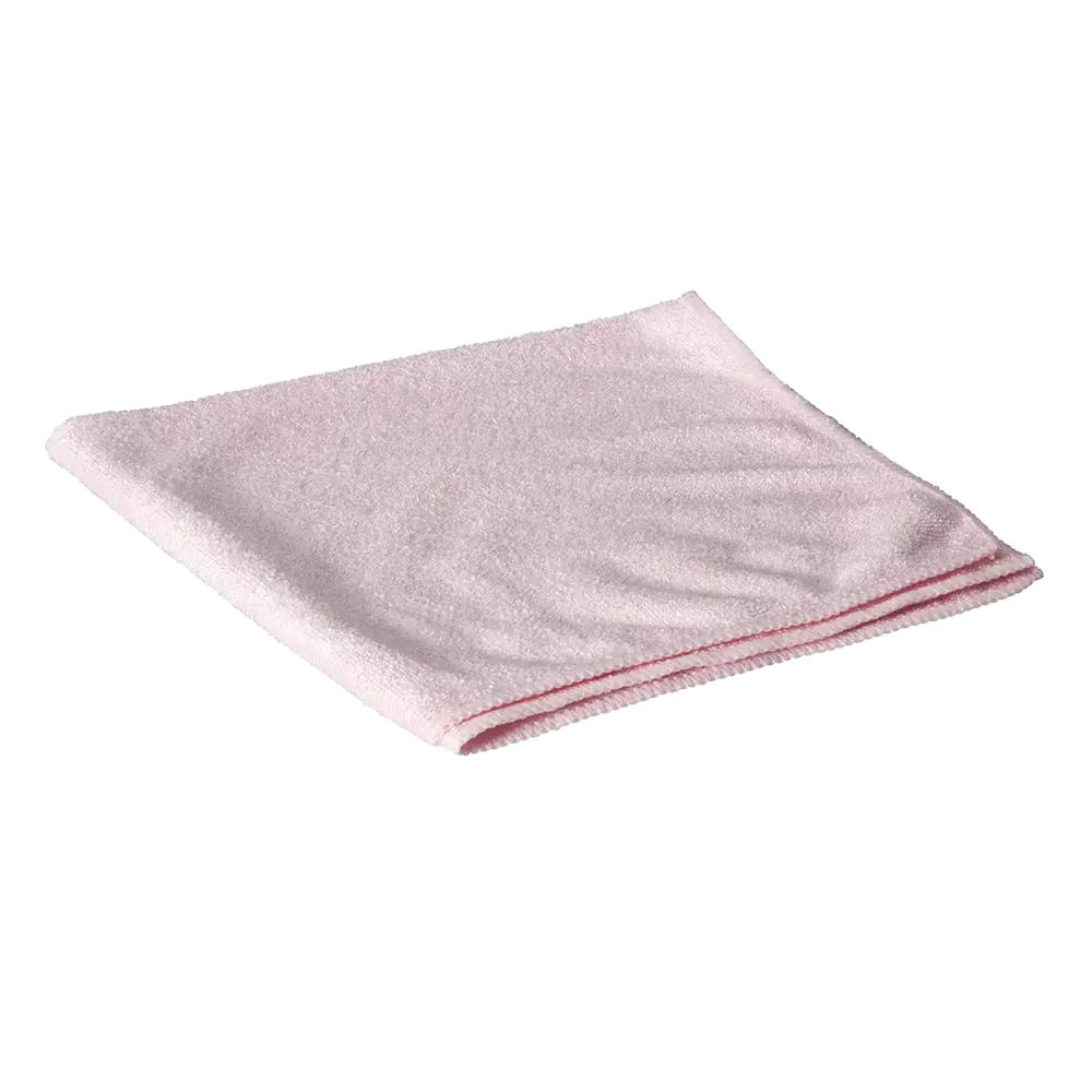 Microfibre cloth, colour red, 40 x 40 cm, Clean-Comfort