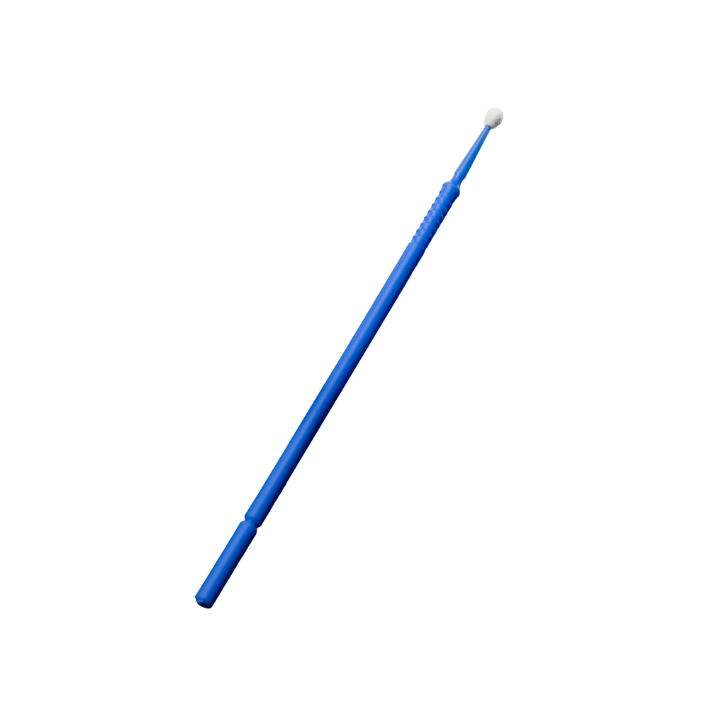 Disposable micro-applicators, 10cm, blue, regular, plastic, nylon, Med-Comfort: buy acid-proof, lint-free and flexible micro-applicators for applying pastes, liquids for dental use.