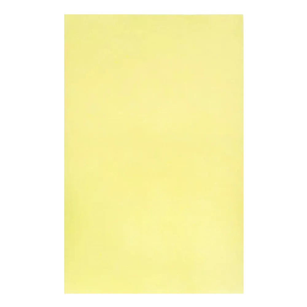 Disposable tray filter paper, 18 x 28 cm, colour yellow, cellulose
