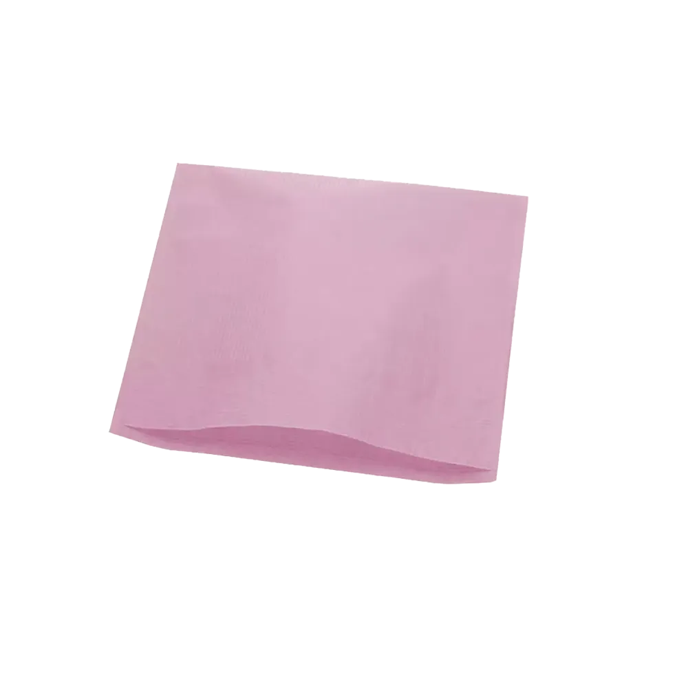Dental headrest protectors tissue paper, pink, 290 x 360 mm