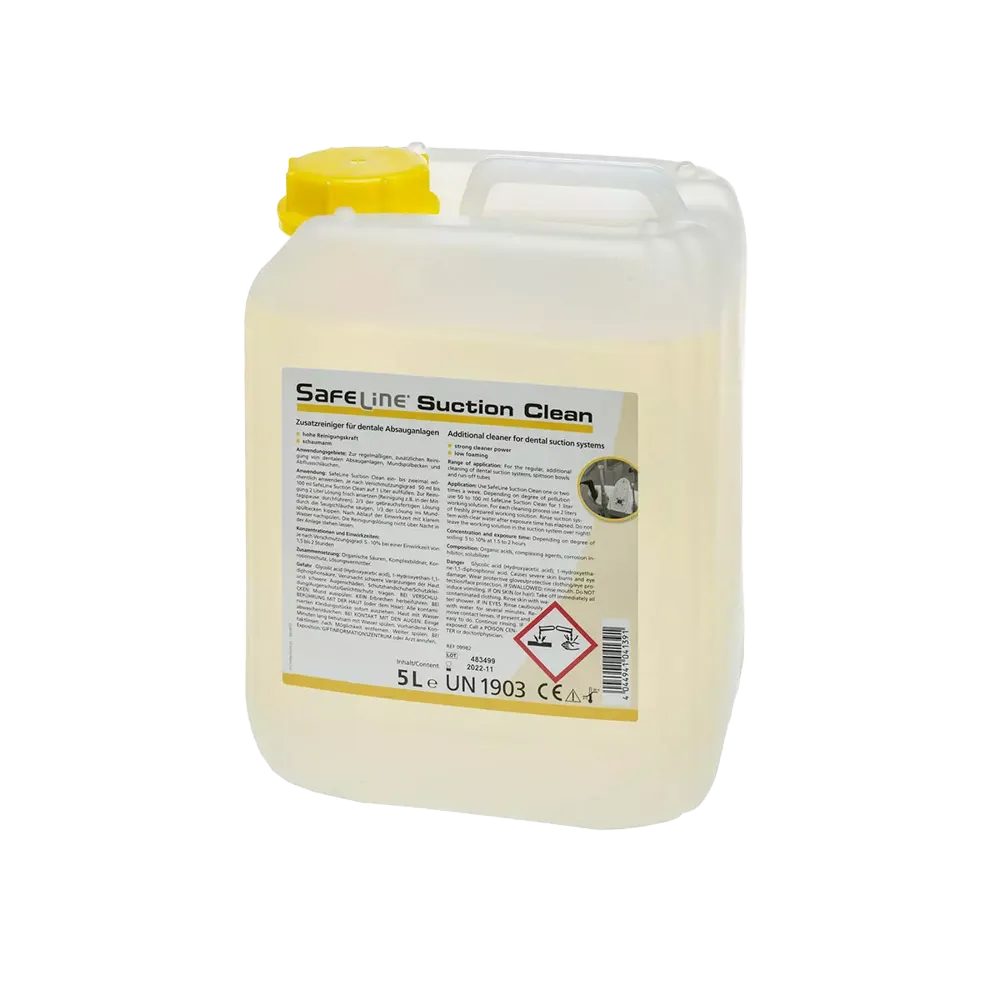Suction system disinfectant, 5 l, Safeline Suction Clean