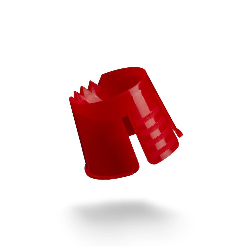 PP Disposable dappen container, colour red, polypropylene: buy dappen container for clean portioning and mixing of dental materials for dental treatments.