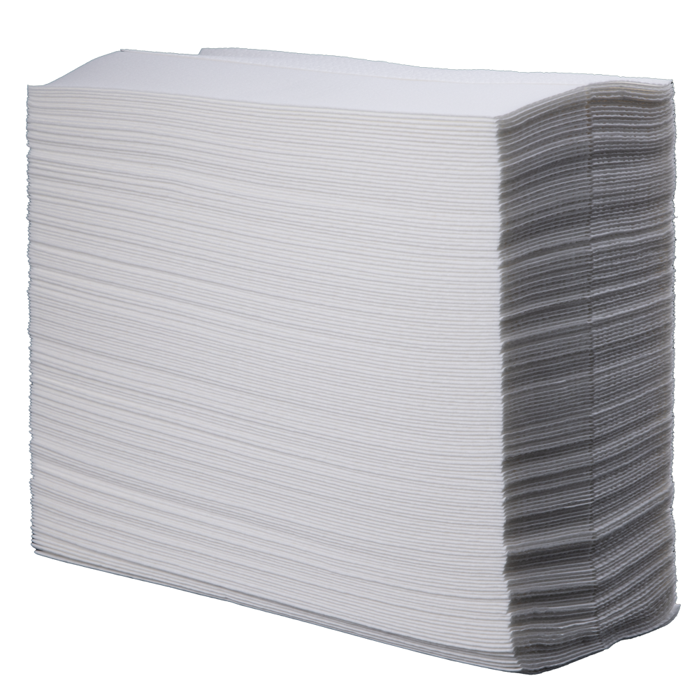 Ailaid wipes, colour white, Z-fold, 20 x 25 cm