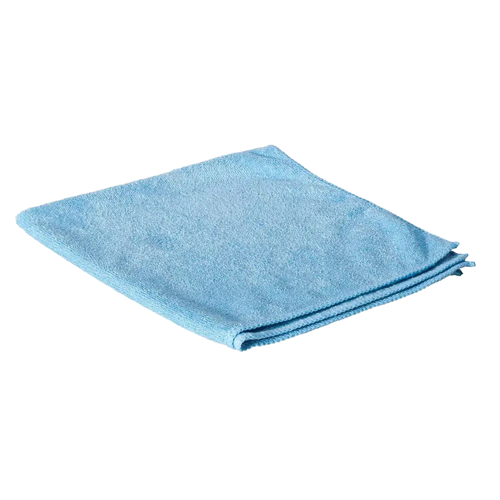 Microfibre cloth, colour blue, 40 x 40 cm, Clean-Comfort: buy washable microfibre cloths for cleaning in different colours for different hygiene areas.