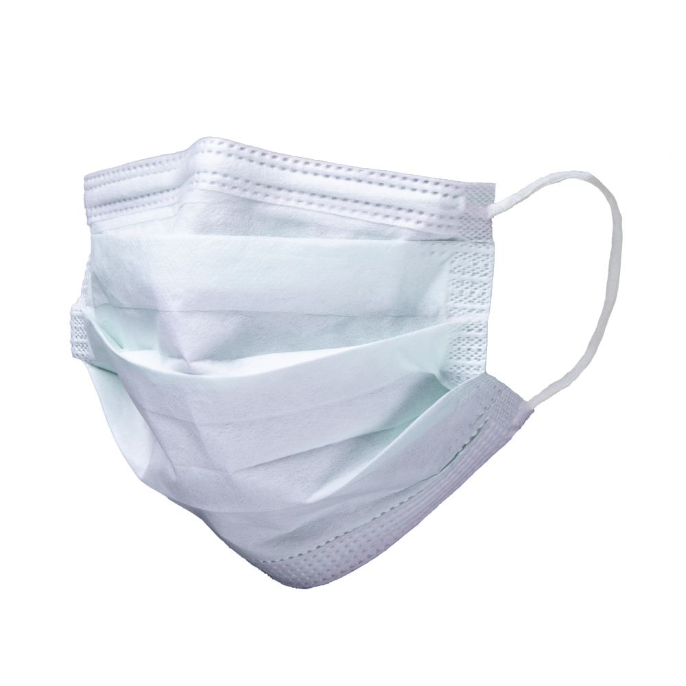 OP mask, light green, Coldex: buy disposable mask as mouth nose protection.