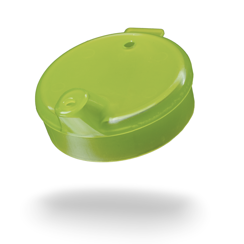PP Beak cup top, yellow, 4x4 mm for 250 ml: buy polypropylene top for sippy cup as patient supplies.