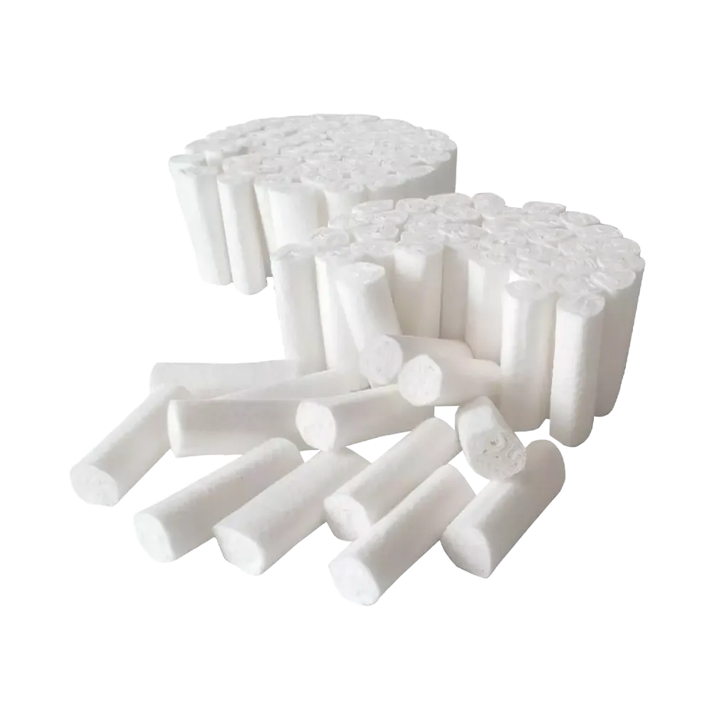 Dental disposable dental cotton rolls, 4 = 1,4 cm, length each 3,8